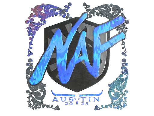 NAF (Holo) | Austin 2025 sticker