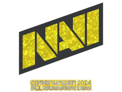 Natus Vincere (Glitter) | Copenhagen 2024 sticker