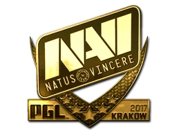 Natus Vincere (Gold) | Krakow 2017 sticker