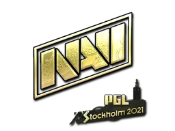 Natus Vincere (Gold) | Stockholm 2021 sticker
