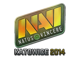 Natus Vincere (Holo) | Katowice 2014 sticker