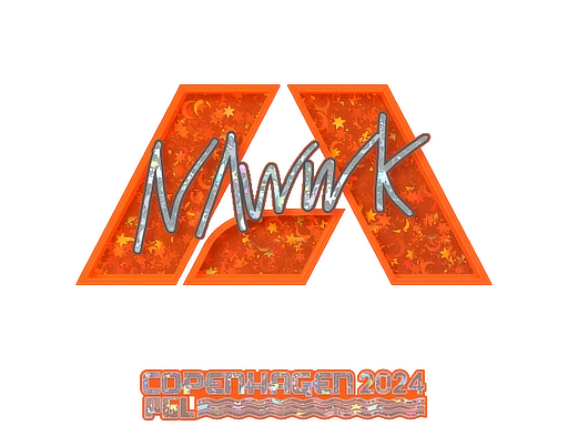 nawwk (Glitter) | Copenhagen 2024 sticker
