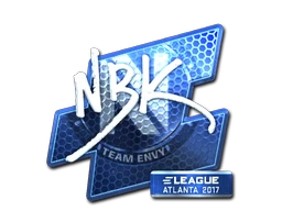 NBK- (Foil) | Atlanta 2017 sticker