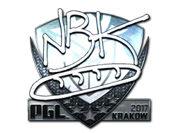 NBK- (Foil) | Krakow 2017 sticker