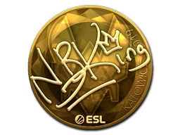 NBK- (Gold) | Katowice 2019 sticker