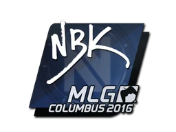 NBK- | MLG Columbus 2016 sticker