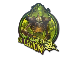 Necron sticker