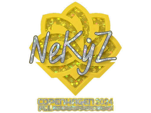 NEKiZ (Glitter) | Copenhagen 2024 sticker