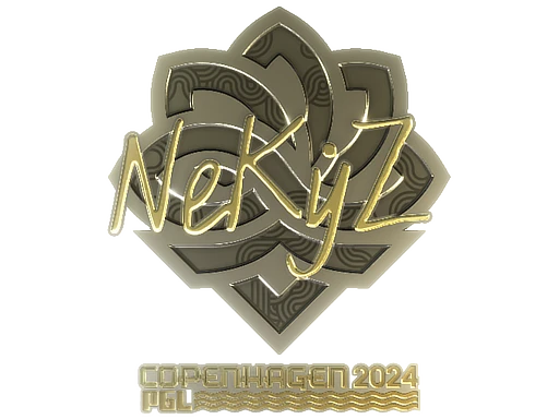 NEKiZ (Gold) | Copenhagen 2024 sticker