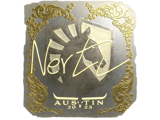 NertZ (Gold) | Austin 2025 sticker