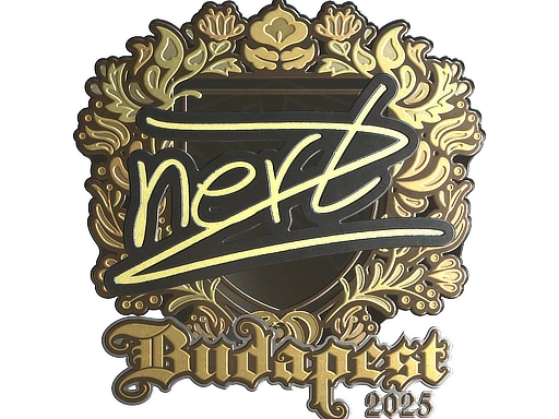 NertZ (Gold) | Budapest 2025 sticker