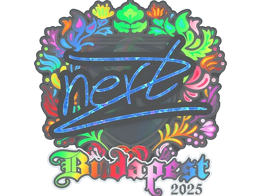 NertZ (Holo) | Budapest 2025 sticker