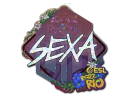 nexa (Glitter) | Rio 2022 sticker