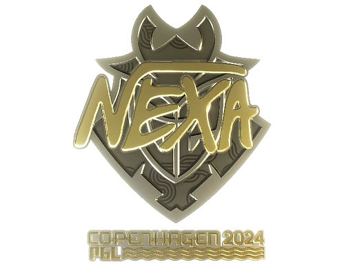 nexa (Gold) | Copenhagen 2024 sticker