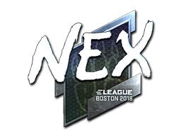 nex (Foil) | Boston 2018 sticker