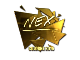nex (Gold) | Cologne 2016 sticker
