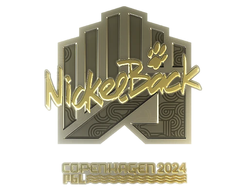NickelBack (Gold) | Copenhagen 2024 sticker