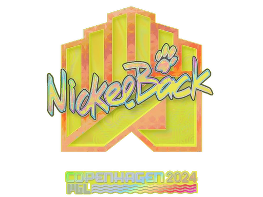 NickelBack (Holo) | Copenhagen 2024 sticker