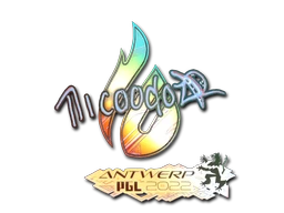 nicoodoz (Holo) | Antwerp 2022 sticker