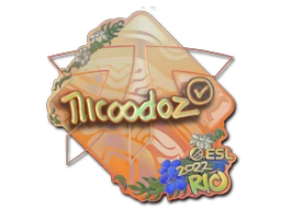nicoodoz (Holo) | Rio 2022 sticker
