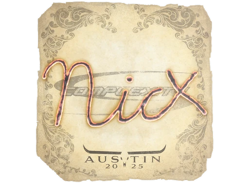 nicx | Austin 2025 sticker