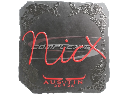 nicx (Foil) | Austin 2025 sticker