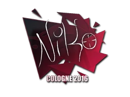 NiKo | Cologne 2016 sticker