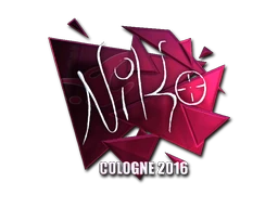 NiKo (Foil) | Cologne 2016 sticker