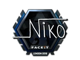 niko (Foil)  | London 2018 sticker
