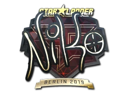 NiKo (Gold) | Berlin 2019 sticker