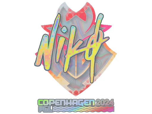 NiKo (Holo) | Copenhagen 2024 sticker