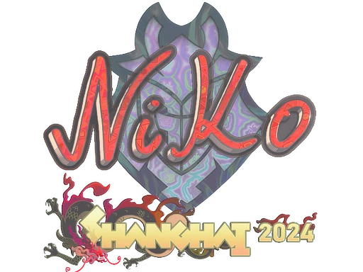 NiKo (Holo) | Shanghai 2024 sticker