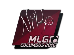 NiKo | MLG Columbus 2016 sticker