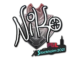 NiKo | Stockholm 2021 sticker