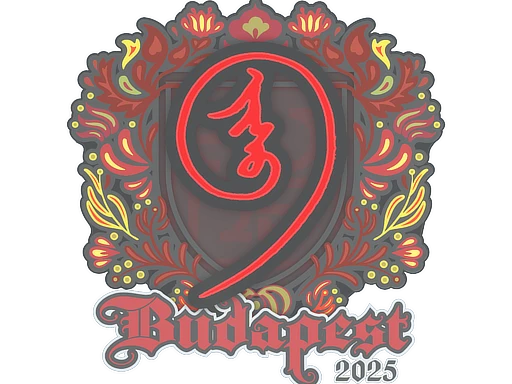 nin9 | Budapest 2025 sticker