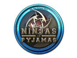 Ninjas in Pyjamas (Foil) | Cologne 2014 sticker