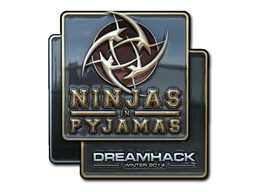 Ninjas in Pyjamas (Foil) | DreamHack 2014 sticker