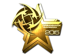 Ninjas in Pyjamas (Gold) | Cluj-Napoca 2015 sticker