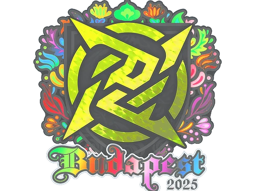 Ninjas in Pyjamas (Holo) | Budapest 2025 sticker
