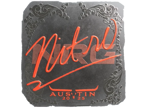 nitr0 (Foil) | Austin 2025 sticker