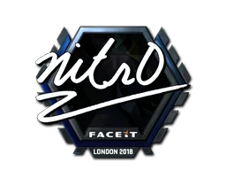nitr0 (Foil) | London 2018 sticker