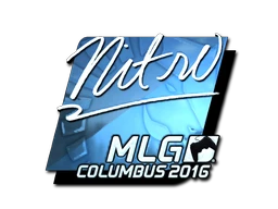 nitr0 (Foil) | MLG Columbus 2016 sticker