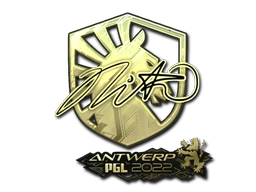 nitr0 (Gold) | Antwerp 2022 sticker