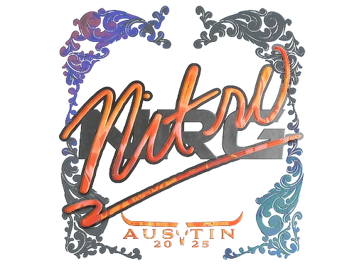 nitr0 (Holo) | Austin 2025 sticker
