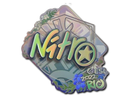 nitr0 (Holo) | Rio 2022 sticker