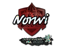 Norwi (Glitter) | Antwerp 2022 sticker