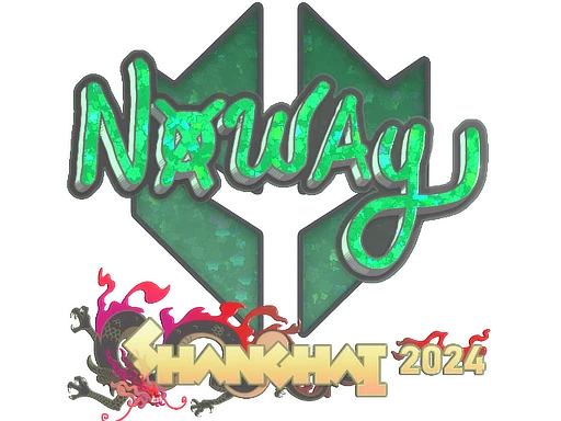 noway (Glitter) | Shanghai 2024 sticker