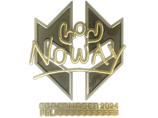 noway (Gold) | Copenhagen 2024 sticker