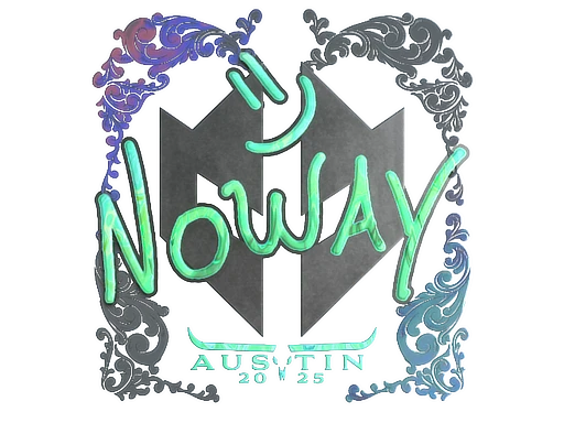 noway (Holo) | Austin 2025 sticker