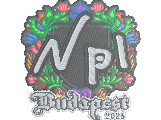 npl (Embroidered) | Budapest 2025 sticker
